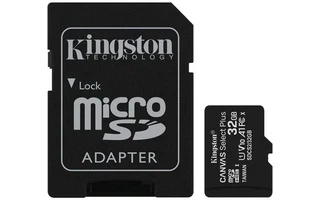 Kingston Canvas Select Plus 32Gb adaptador microSDHC a SD Incluido