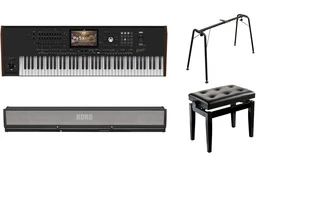 Foto del pack Pack Korg PA5X Oriental 76 Full Set