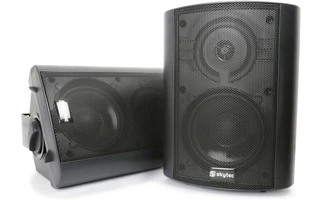 SkyTec Juego de altavoces amplificados 2 vias 5", 100W , negro