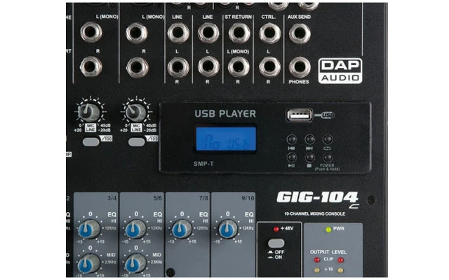 Módulo reproductor mp3 usb para serie GIG