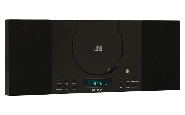 Vertical loading CD micro system with Bluetooth