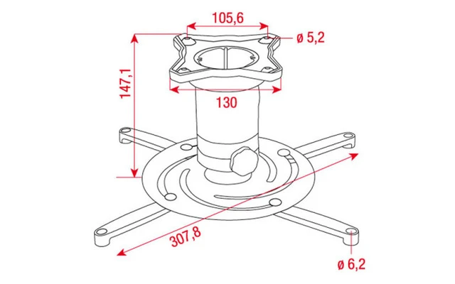 Soporte Videoproyector universal PRB-4