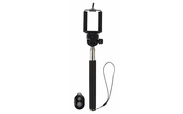 MonoPod extensible con soporte para smartphone y disparador remoto inalámbrico