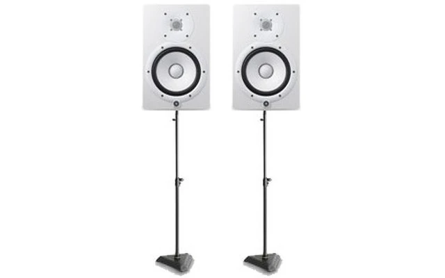 2x Yamaha HS8 Blanco + 2x Gravity SP3202 VT