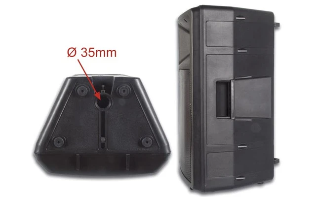 Caja acustica ABS profesional de 2 vias 15