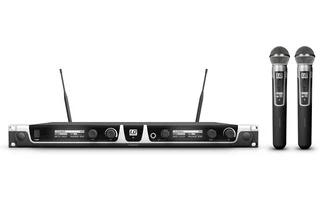 LD Systems U506 UK HHD 2 Sistema inalámbrico con 2 Micrófonos de Mano dinámicos