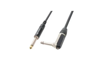 PD Connex Cable Guitarra Jack 6.3 Mono - Jack 6.3 Mono en angulo 6m