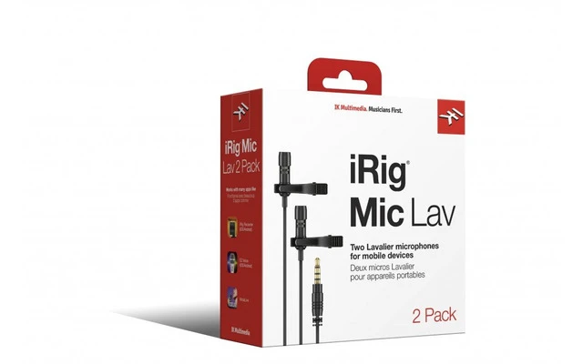 IK Multimedia iRig MIC Lavalier 2 Unidades