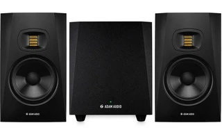 2x Adam T7V + Adam T10s - Sistema de monitores 2.1
