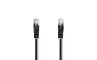 Cable de Red CAT5e UTP - RJ45 Macho - RJ45 Macho - 1,0 m - Negro