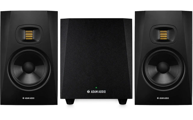 2x Adam T7V + Adam T10s - Sistema de monitores 2.1