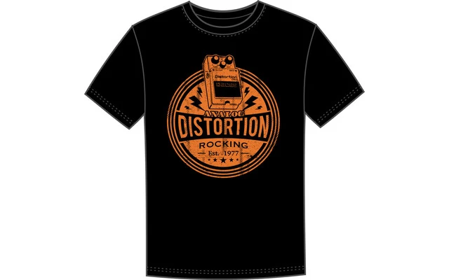Roland DS1 Crew T-Shirt 2XG Negro
