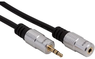 Conector estéreo macho de 3.5mm a conector estéreo hembra de 3.5 mm / estándar / 5.0 m