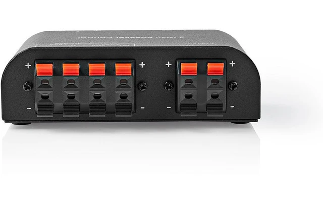 Caja de Control de Altavoces - 2 vías - Conector Terminal - Negra
