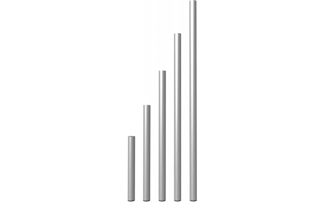 Power Dynamics Pata redonda fija para tarima 80cm (juego de 4)