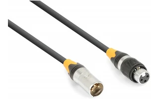 PD Connex DMX IP65 XLR 3-pin Macho-XLR Hembra 12,0m