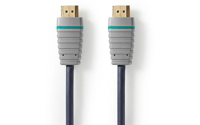Cable HDMI de velocidad ultrarrápida con Ethernet - Conector HDMI a Conector HDMI - 1,00 m - Azu