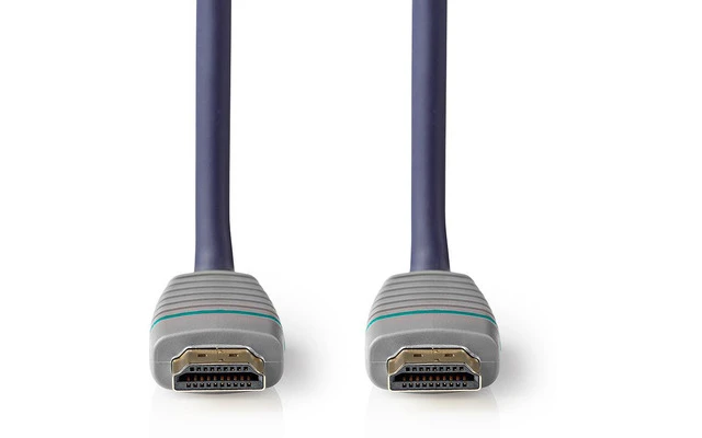 Imagenes de Cable HDMI de velocidad ultrarrápida con Ethernet - Conector HDMI a Conector HDMI - 1,00 m - Azu