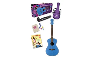 Daisy Rock 14-6207 Pixie Starter Pack Blue Sparkle