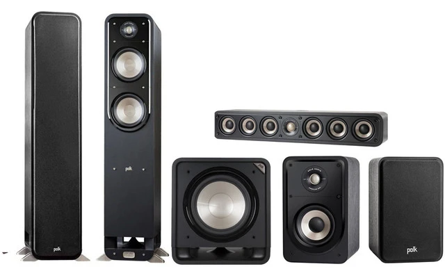 Polk Audio Signature 5.1 - S15 + S55e + S35e + HTS 12
