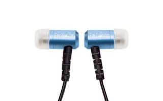 EARBOMBZ EB Pro Blue - Auriculares In-Ear profesionales para estudio con micrófono multifunción 