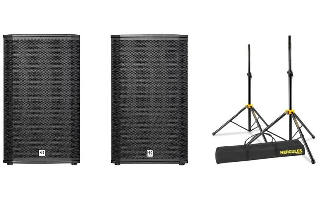 Pack Estéreo HK Audio Lunar 112 XA con Trípode