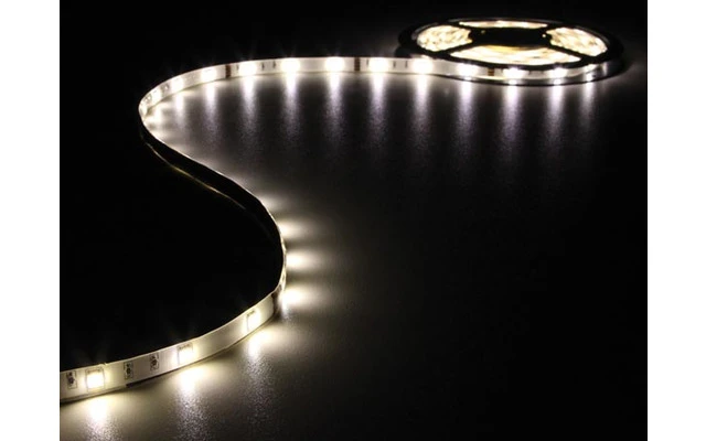 CINTA CON LEDs FLEXIBLE - COLOR BLANCO CLIDO - 150 LEDs - 5m - 1