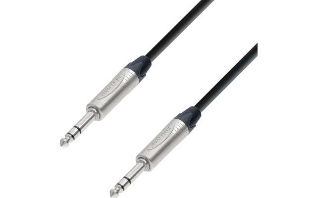 Latiguillo de cable Neutrik de Jack 6,3 mm estéreo a Jack 6,3 mm