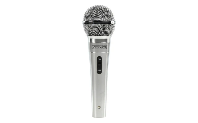 Micrófono dinámico unidireccional Konig MIC 45
