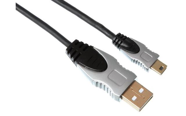 CONECTOR USB 2.0 TIPO A MACHO A CONECTOR MINI-USB MACHO / PROFES