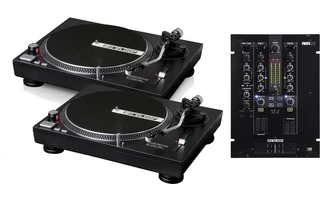 Reloop RMX-22i + 2x Reloop DJ RP 2000 MK2