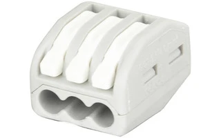 Showgear Cable Terminal - 3 vías codificación por colores rojo - Blanco