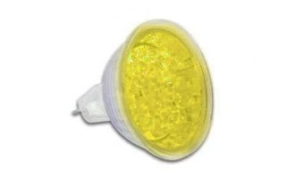 BOMBILLA LED, COLOR AMARILLO MR16 12VAC - LAMPL12MR16Y