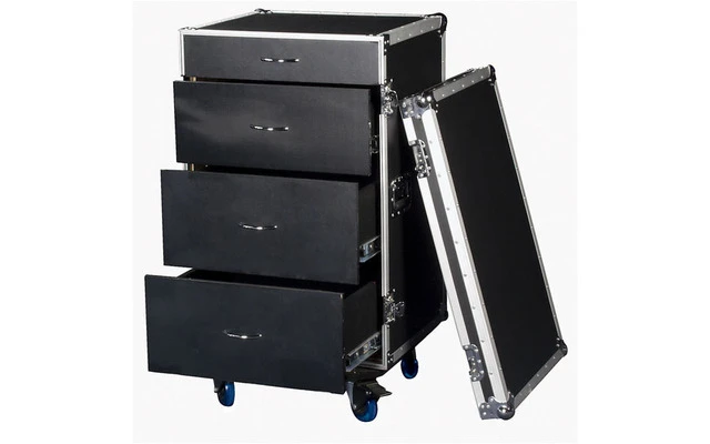 DAP Flightcase con cajones 16u.
