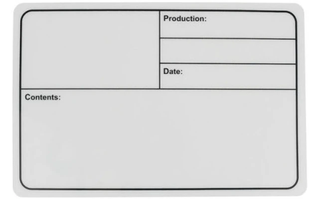 DAP Audio Flightcase Label 290x190 mm