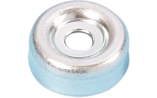 Adam Hall Hardware 4935 - Pie deslizante pequeño acero 20 x 7 mm