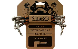 Orange 3 PACK CRUSH PATCH