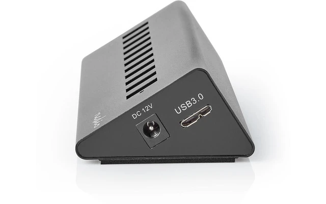 Concentrador USB - 11 Puertos - Alimentación USB 3.0 - Puerto de Carga QC3.0 - 5 Gbps - Aluminio