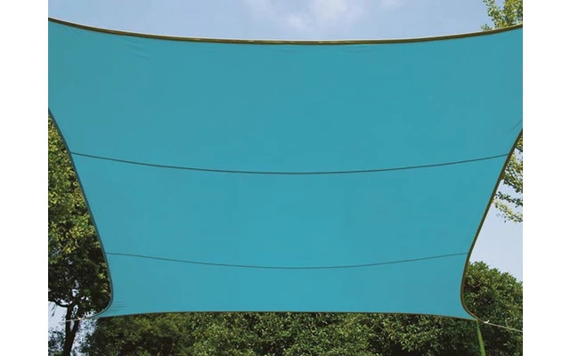 VELA DE SOMBRA - RECTANGULAR - 2 x 3 m - COLOR: AZUL CELESTE