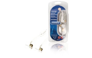Cable de Antena Digital para Pantalla Plana 120dB 1.0 m - Bandridge BVL8401