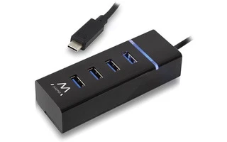 eWent HUB USB 3.1 - 4 Puertos - USB-c
