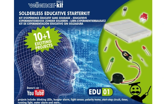 KIT DE EXPERIMENTACIÓN EDUCATIVO - SIN SOLDADURA