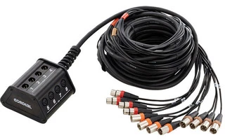 Cordial CYB 8-4 C/15 - Stagebox 8 entradas, 4 retornos, longitud 15 metros