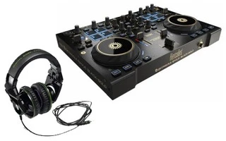 Hercules RMX 2 Negro & Oro + Hercules HDP G501