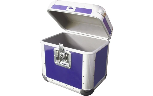 Roadinger Record Case ALU 75/25 Azul