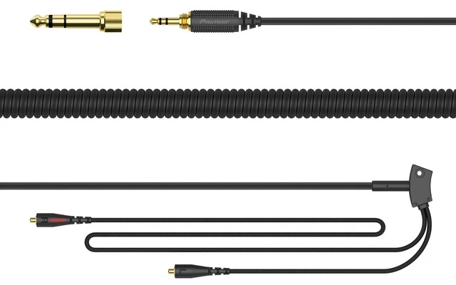 Pioneer DJ HC-CA0201 cable en espiral 1.0m para HDJ-C70