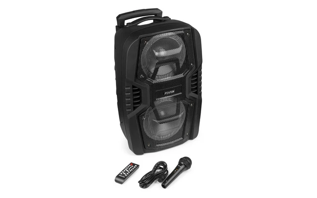 Fenton FT208LED Portable Sound System 2x 8