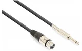 Vonyx Cable XLR Hembra- Jack 6.3 Mono (3m)