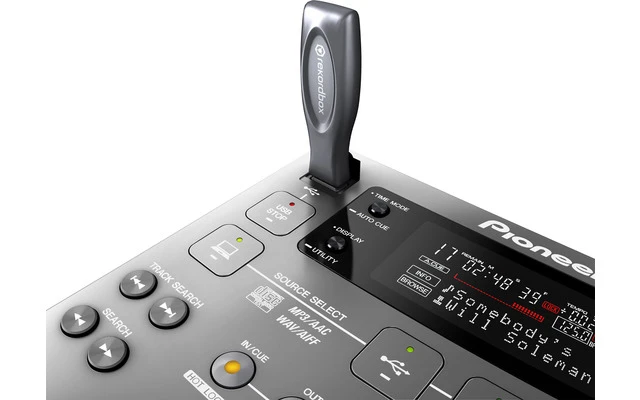 Pioneer CDJ 350S Plata