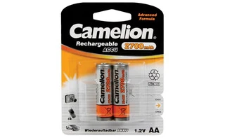 CAMELION 2 x AA 1,2V 2700mAh, Ni-Mh